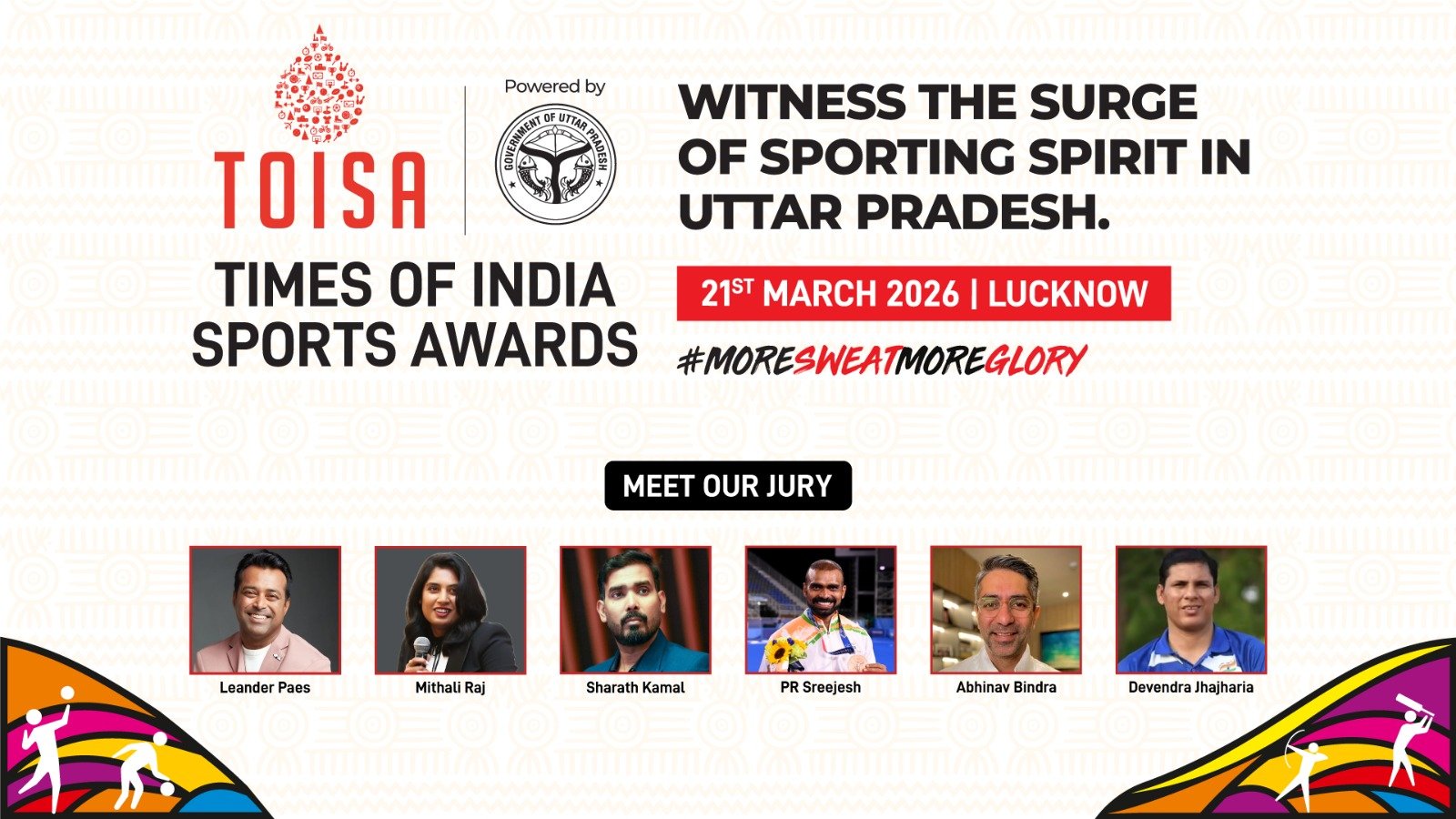 लखनऊ में खेल चैंपियनों का महाकुंभ, टीओआईएसए 2025 में 45+ श्रेणियों में सम्मान